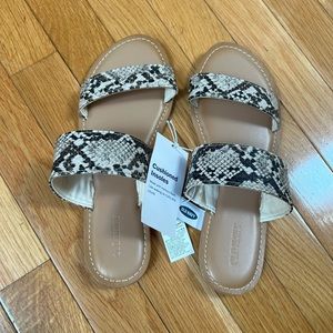 Old Navy Faux Snakeskin Sandals